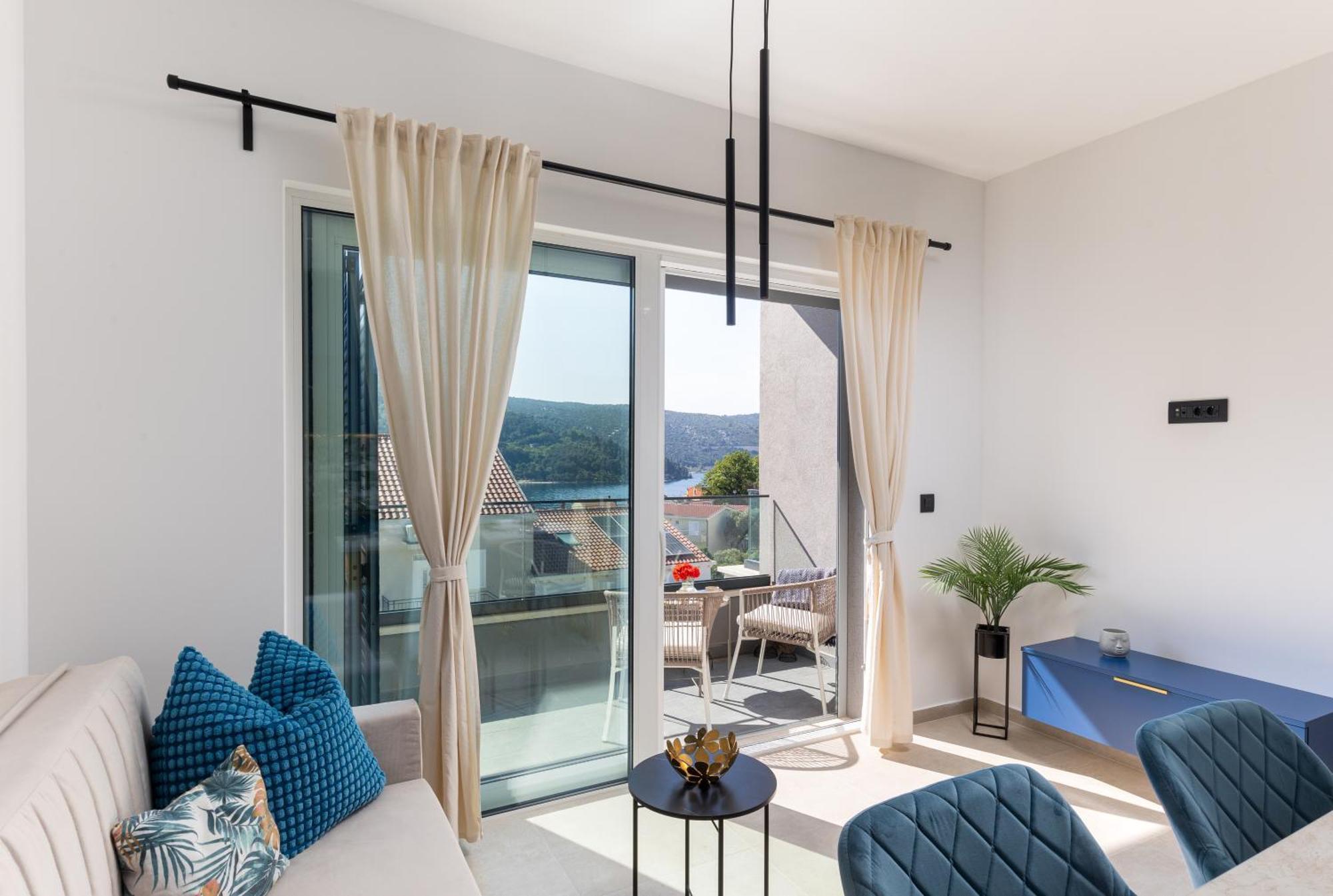 Luxury Apartments Blue Moon - New Apartments Слано Екстер'єр фото